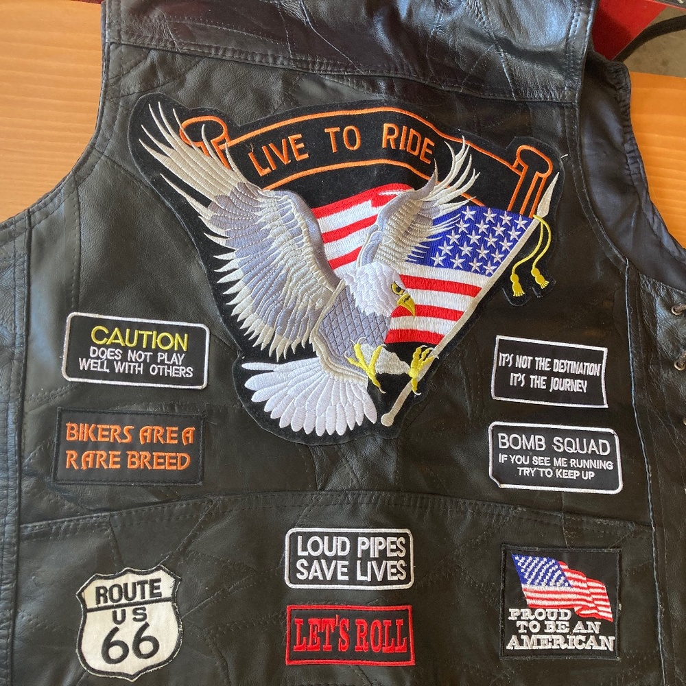BUFFALO LEATHER- biker jacket